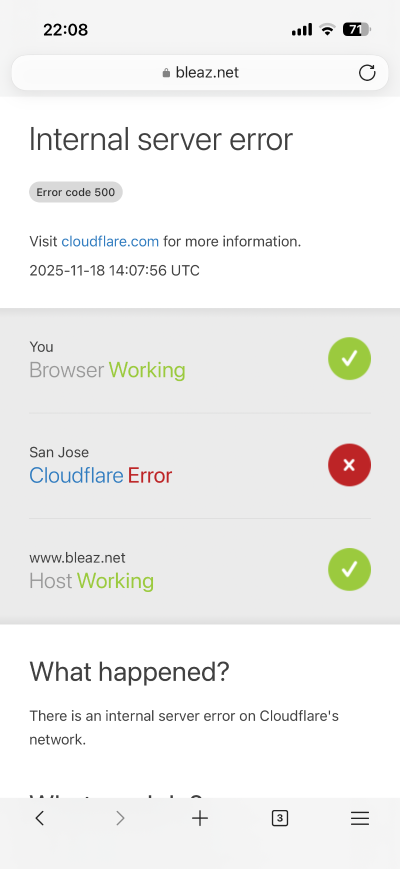 互联网“中枢”之一Cloudflare遭遇重创，全球大量网站和应用瞬间瘫痪
